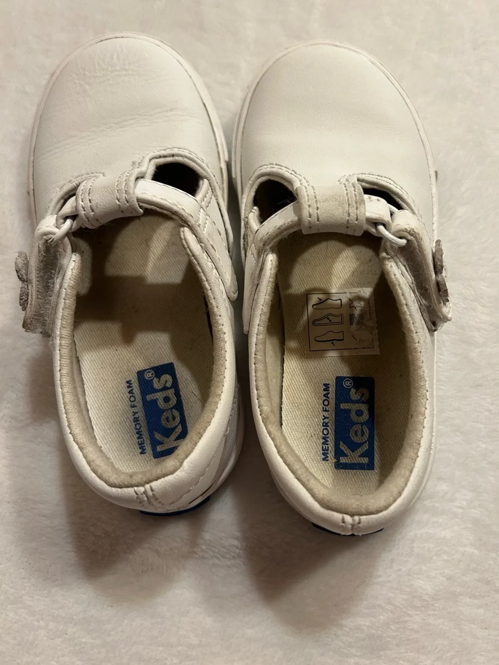 Keds girls white